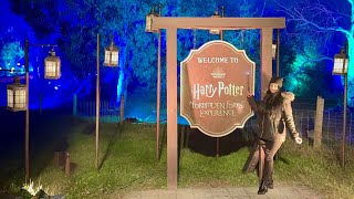 Harry Potter A Forbidden Forest Experience Melbourne Victoria Walk Wand Magic Slytherin Bush POV 4K [upl. by Peirce223]