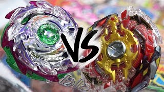 BATTLE Legend Spriggan 7Mr VS Tornado Wyvern 4GAt  Beyblade Burst GodEvolution [upl. by Azile]