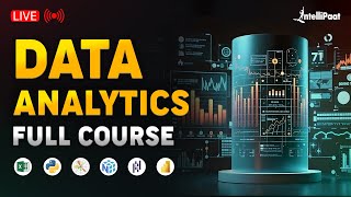 Data Analytics Full Course 2024  Data Analytics Course  Beginner to Advanced  Intellipaat [upl. by Riamu]