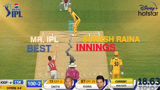 MR IPL suresh raina💛 makes a record😮 in ipl 2014 highlights sureshraina ipl2014 ipl [upl. by Enilec750]