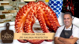 2 x 1 Te enseño todos los trucos para cocer el pulpo  Receta pulpo a la gallega [upl. by Eenat]