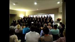 En une seule fleur  M Lauridsen  NWU PUKChoir [upl. by Lindie]