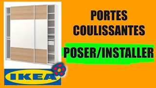 IKEA  Poserinstaller les Portes coulissantes [upl. by Magnum]