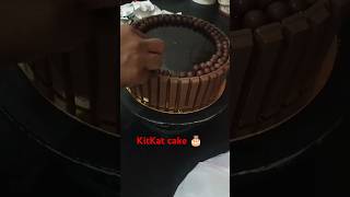 KitKat ka cake decorating ideas cakedecorating chocolatecake kitkat [upl. by Wunder]