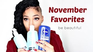 November Favorites 2015  Be Beautiful [upl. by Strohl]