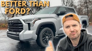 2024 Toyota Tundra Review Better Than F150 [upl. by Refotsirhc]