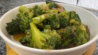 Restaurant Style StirFry Sauce for Any Vegetables  Chinese Garlic Oyster Sauce Broccoli Recipe [upl. by Thielen738]