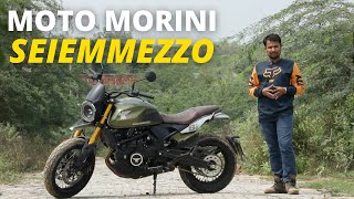 Moto Morini Seiemmezzo  Italian bike with Chinese flavour [upl. by Healion]