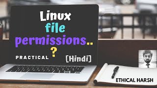 Linux Setting Permissions Hindi [upl. by Yuri343]