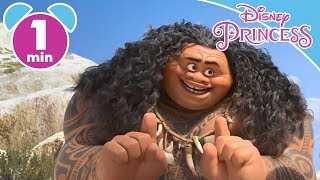 Moana  Youre Welcome Song  Maui  Disney Princess [upl. by Schalles]