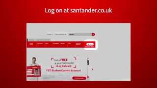 Santander Online Banking – how to log on [upl. by Castara44]