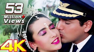 Yaad Sataye Teri Neend Churaye  Raja Babu Romantic Song in 4K Ultra HD  Govinda  Karisma Kapoor [upl. by Hessler]