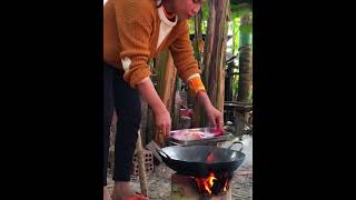 Best Boiled Red Fish Recipe 14 fishing twolessfishinthesea rawfood [upl. by Einreb]