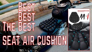 MOTORCYCLE AIR SEAT CUSHION most affordable amp BEST air seat cushion [upl. by Yrtnahc]