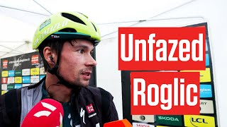 Why Roglic Isnt Worried About Few Race Days PreTour de France 2024 [upl. by Atwekk]