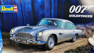 REVELL Aston Martin DB5 James Bond 007 124 set video review [upl. by Reyam]