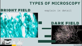 Bright Field aur Dark Field Microscopy Explained [upl. by Aicetel]