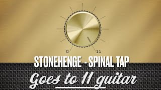 Learn to play Stonehenge by Spinal Tap on guitar [upl. by Daryn]