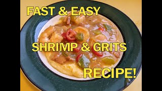 SHRIMP AND GRITS RECIPE [upl. by Jeffry851]