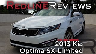 2013 Kia Optima SXLimited – Redline Review [upl. by Atteinotna]