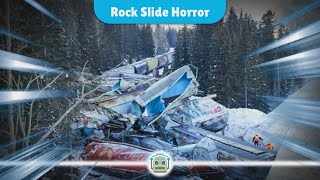 Tragic Train Derailment Rock Slide Strikes Arctic Circle Express [upl. by Nivrehs]