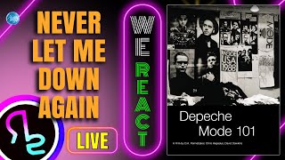 We React To Depeche Mode  Never Let Me Down Again Live USA 1988 [upl. by Warfold]