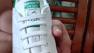 how to bar lace stan smith shoe [upl. by Franciskus]