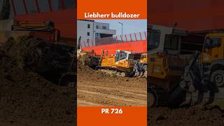 Liebherr PR726 bulldozer pushing topsoil  Midweek Moments [upl. by Linsk]