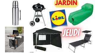 💥 ARRIVAGE LIDL💥 JARDIN  31 mars 2022  8 OFFRES  FRANCE [upl. by Gilburt]