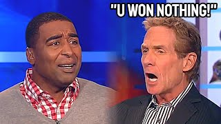 Old Clip Of Skip Bayless Discrediting Cris Carter HOF Career Resurfaces On Social Media [upl. by Akira]