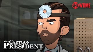 Cartoons Eric amp Don Jr Invent a COVID19 Vaccine Ep 311 Clip  Our Cartoon President  SHOWTIME [upl. by Ierbua]