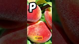 ABC Fruit Song  Fun Learning Short 🎶  A to Z Fruits for Kids  abcd kids shorts [upl. by Shiekh96]