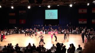 Evgeny VinokurovChristina Luft DM Deutsche Meisterschaft S Latein 2014 Semifinale Paso Doble [upl. by Crane369]