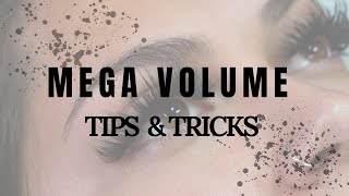 Lash Extension Tips  Mega Volume Tips and Tricks [upl. by Cathrine359]