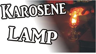 Homemade KEROSENE LAMP [upl. by Orthman]