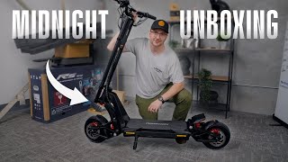 Unboxing the New Inmotion RS Midnight 60 MPH Electric Scooter [upl. by Shlomo]