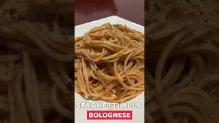 SPAGHETTI ALLA BOLOGNESE [upl. by Cohleen]