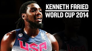 Kenneth Faried  The Manimal with the BEASTLY performance for USA at FIBA Basketball World Cup 2014 [upl. by Melone]