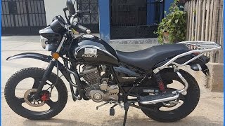 Vendo Moto Ronco  Ronsker 150 año 2016 Peru [upl. by Seaver340]