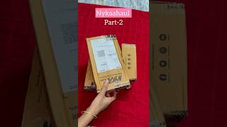 Nykaa haul Part2  nykaa nykaahaul unboxing shorts [upl. by Nesta]