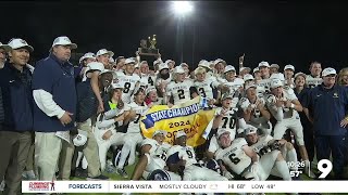 Pusch Ridge football wins Class 3A state title with 267 win over ALA  West Foothills [upl. by Letnohc818]