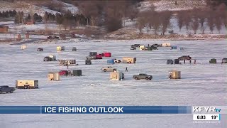 Game and Fish says ice fishing outlook is looking good [upl. by Sanez]