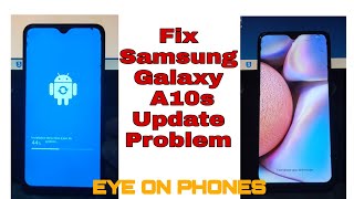 Fix Samsung Galaxy A10s Update Problem Hang on System Update Without Losing Data [upl. by Oliana]