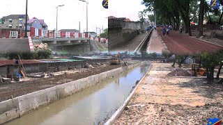 TRAVAUX PONT BONGOLO transformation Rivière KALAMU ekomi LOKOLA na EUROPE [upl. by Jemy]