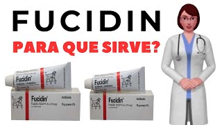 FUCIDIN que es fucidin y para que sirve cuando y como usar fucidin crema [upl. by Fernande327]