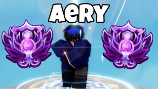 JUGGING As The Aery Kit In Ranked Roblox Bedwars [upl. by Akla]