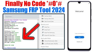 FinallyNo 0 All Samsung Frp Bypass Android 13 New Security one 1 Click Frp Tool 2024 [upl. by Aicinat622]