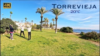 4K Torrevieja Suburb’s Costa Blanca Spain⎮Thursday Morning Walking Tour⎮Featuring Cala Ferris 🇪🇸 [upl. by Rusticus458]