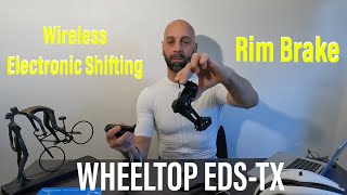 WHEELTOP EDSTX Electronic Wireless Groupset Back to the Future [upl. by Esirec]