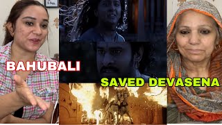 BAHUBALI  SHIVA amp DEVASENA FIRST INTERACTION  PAKISTANI REACTION [upl. by Zirtaeb238]